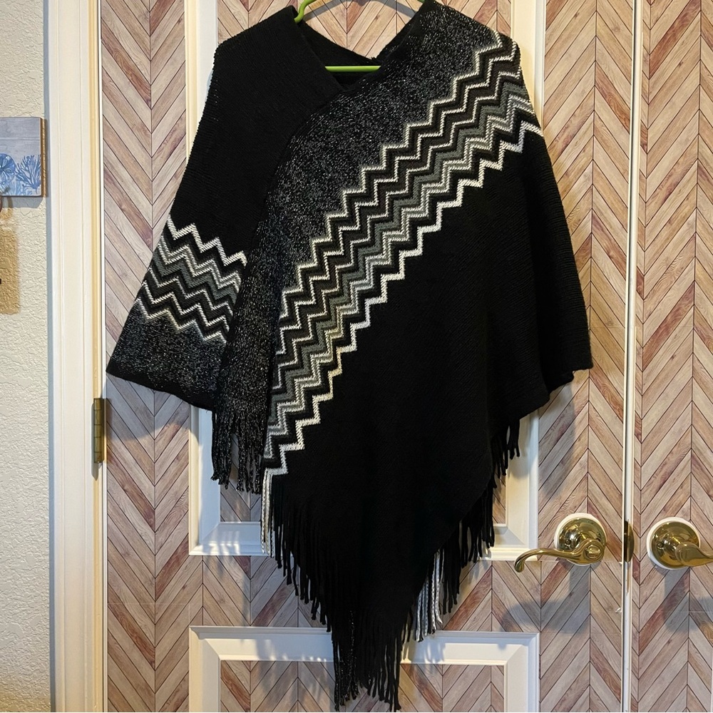 Pinklicious Knit Poncho